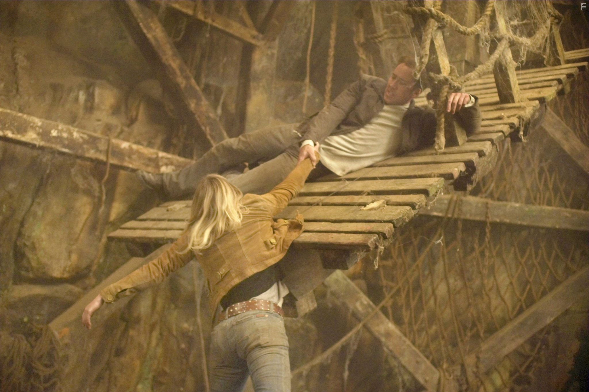 Nicolas Cage and Diane Kruger in Сокровище нации (2004)