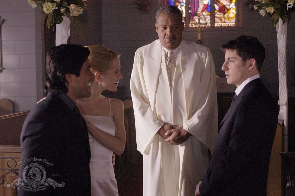 Jason Biggs, Mark Consuelos, and Isla Fisher in Женюсь на первой встречной (2006)