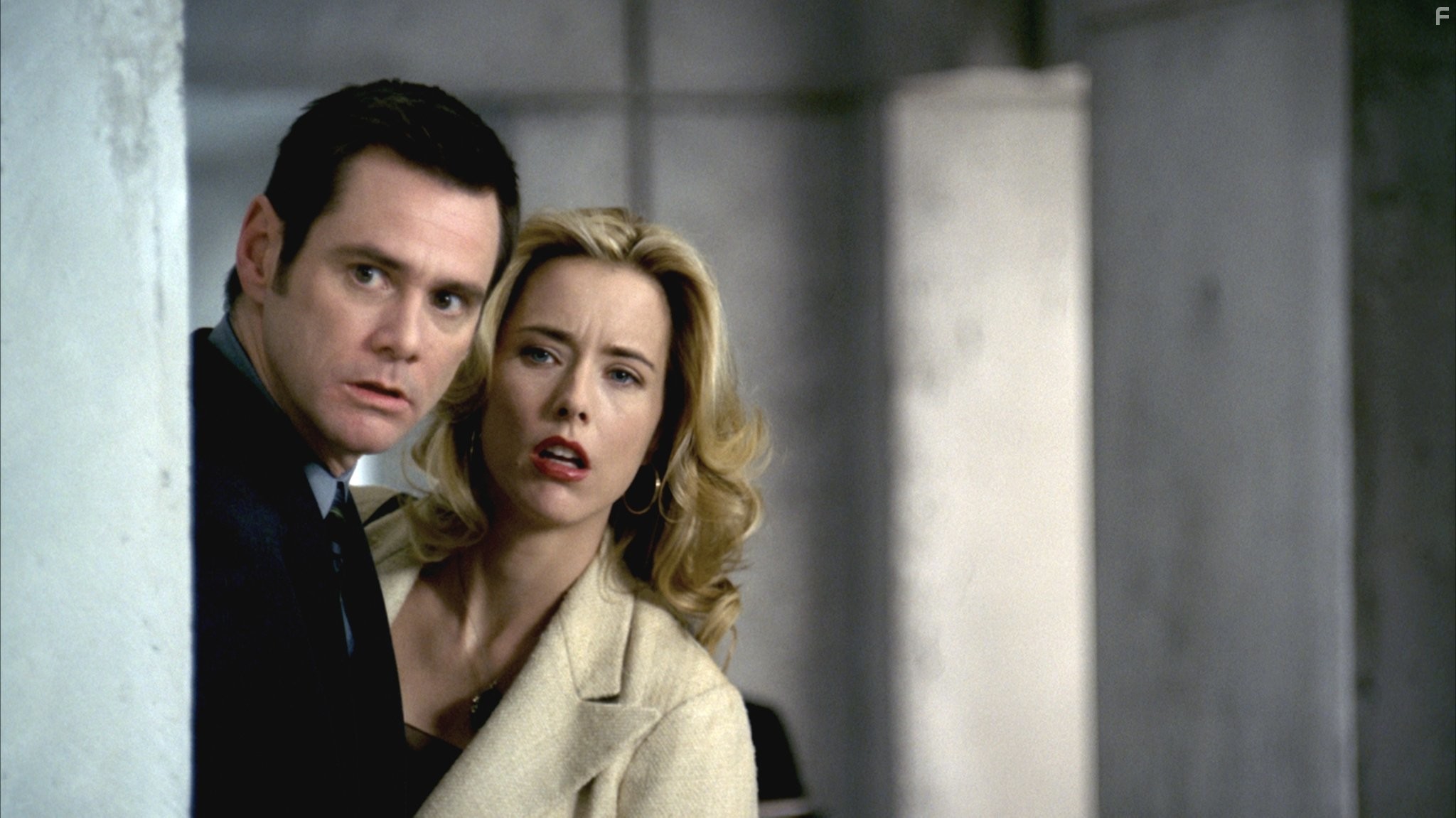 Jim Carrey and T?a Leoni in Аферисты (2005)