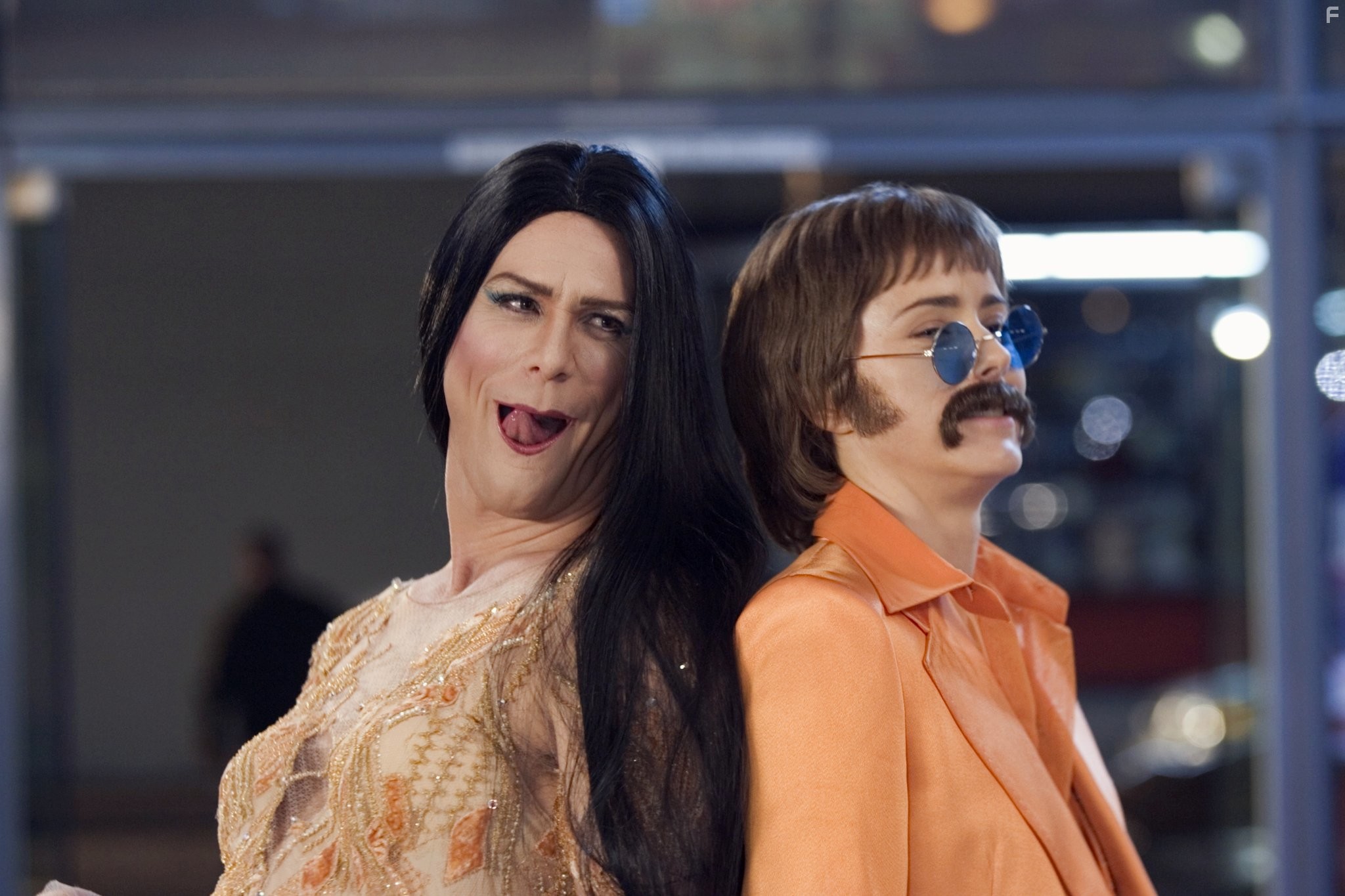 Jim Carrey and T?a Leoni in Аферисты (2005)