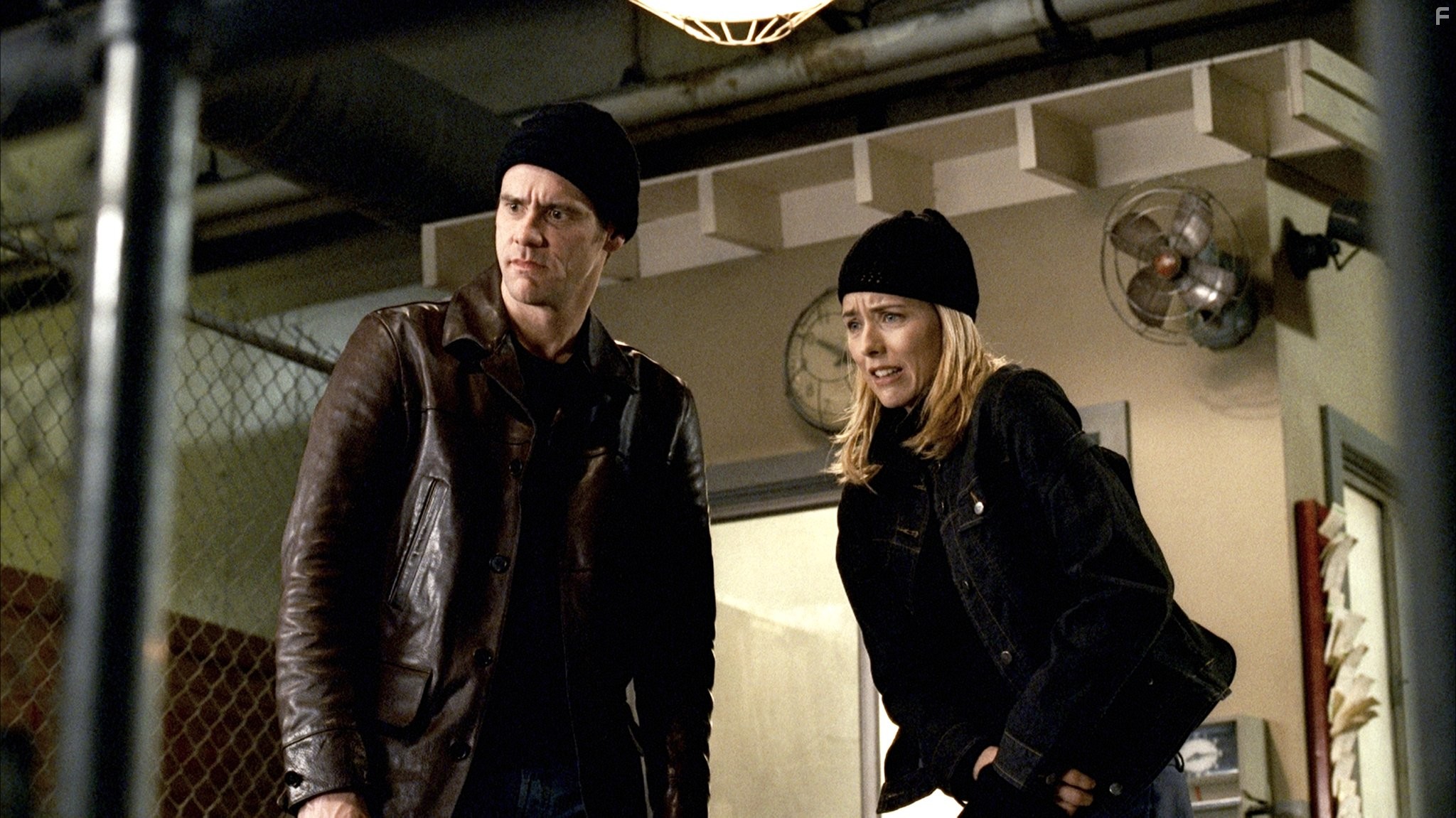 Jim Carrey and T?a Leoni in Аферисты (2005)