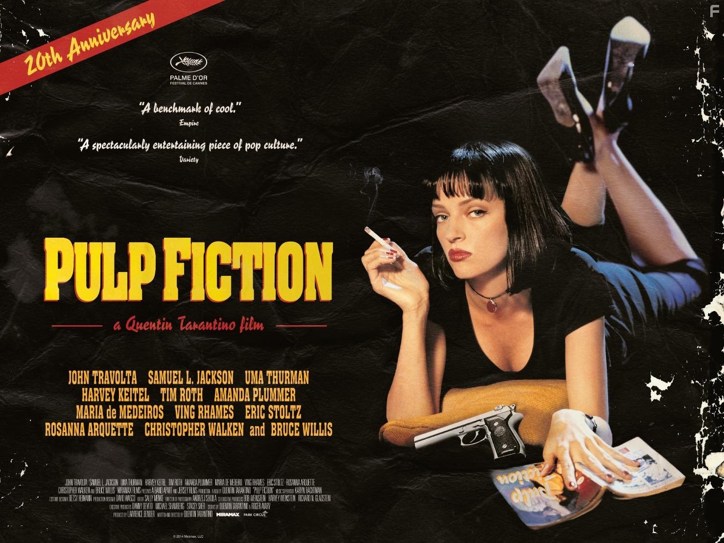 Uma Thurman in Криминальное чтиво (1994)