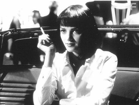 Uma Thurman in Криминальное чтиво (1994)