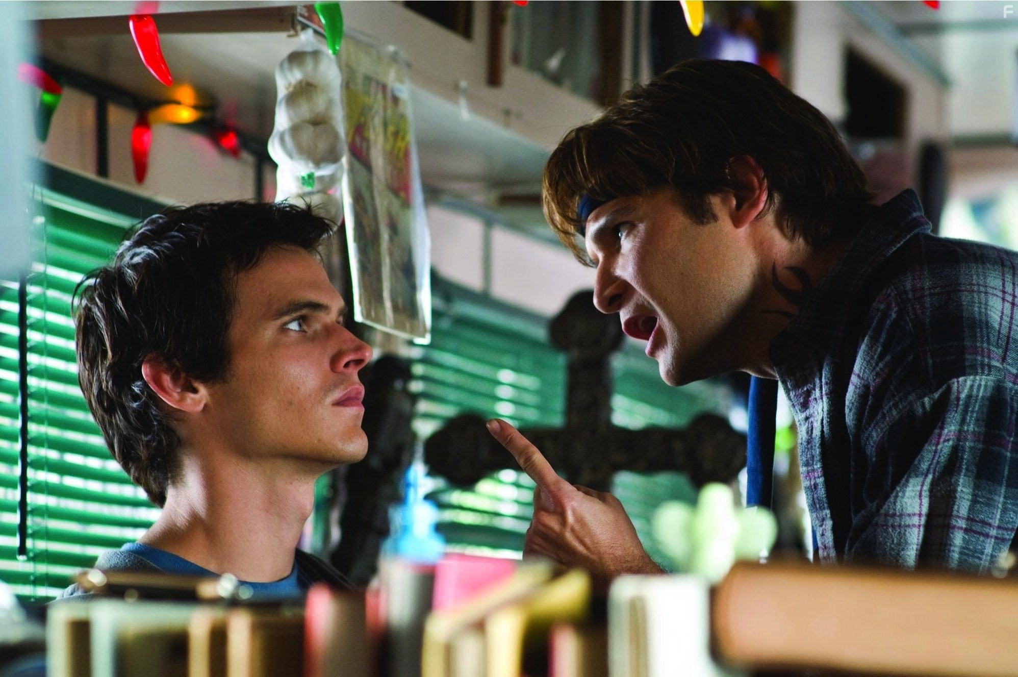 Corey Feldman and Tad Hilgenbrink in Пропащие ребята: Племя (2008)