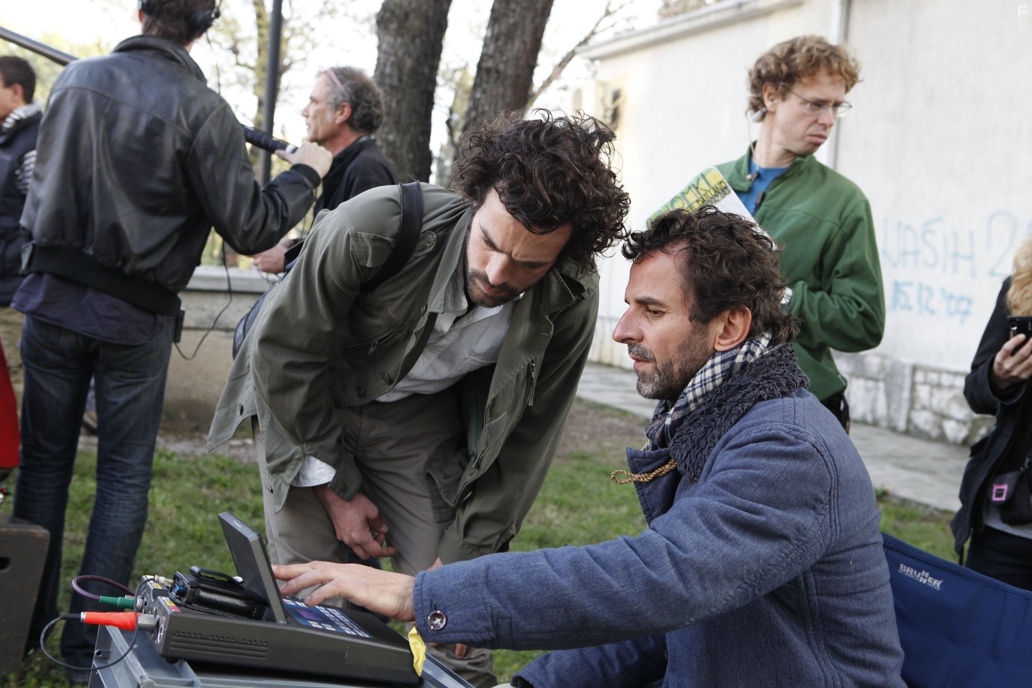 Romain Duris and Eric Lartigau in Человек, который хотел жить по-своему (2010)