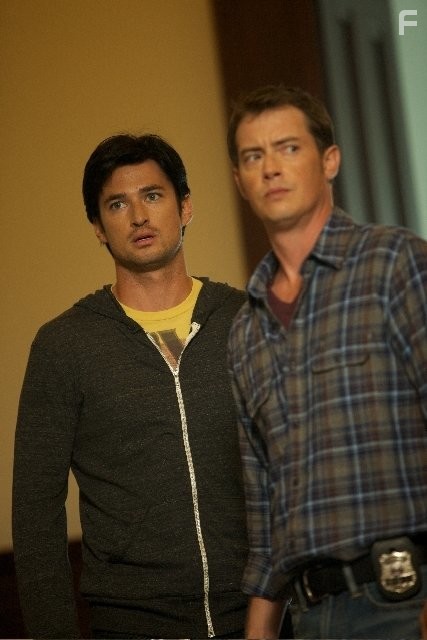 Jason London and Wes Brown in Storm War (2011)