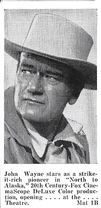 John Wayne in К северу от Аляски (1960)