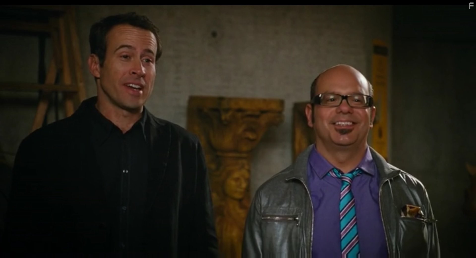 Jason Lee and David Cross in Элвин и бурундуки 3 (2011)