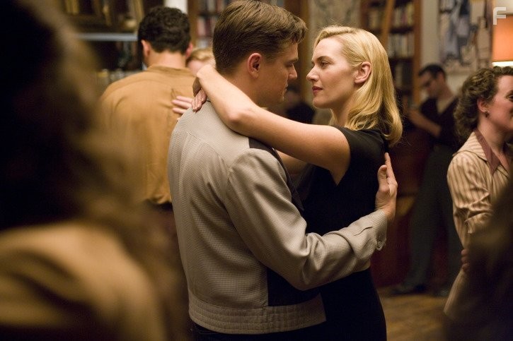 Leonardo DiCaprio and Kate Winslet in Дорога перемен (2008)