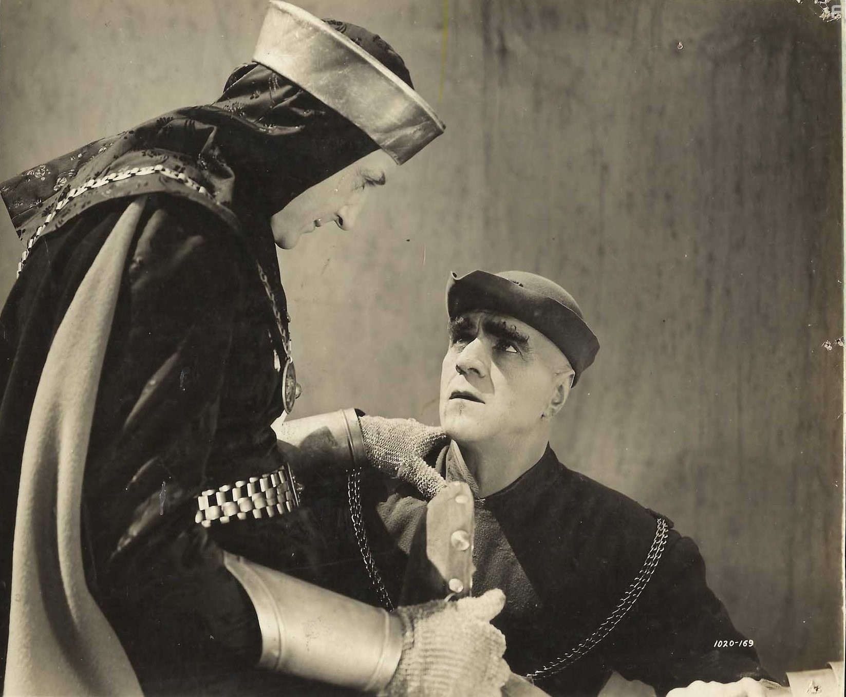 Boris Karloff and Basil Rathbone in Tower of London (1939)