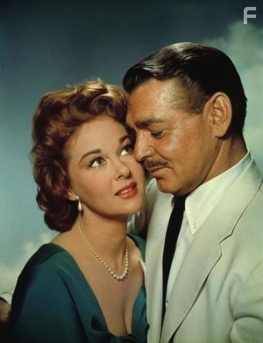Clark Gable and Susan Hayward in Soldier of Fortune (1955)