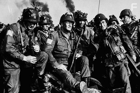 "The Longest Day," 20th Century Fox 1962. John Wayne and Robert Ryan.