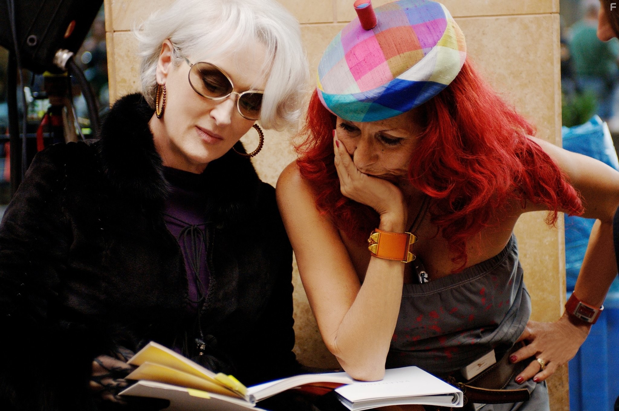 Meryl Streep and Patricia Field in Дьявол носит Prada (2006)