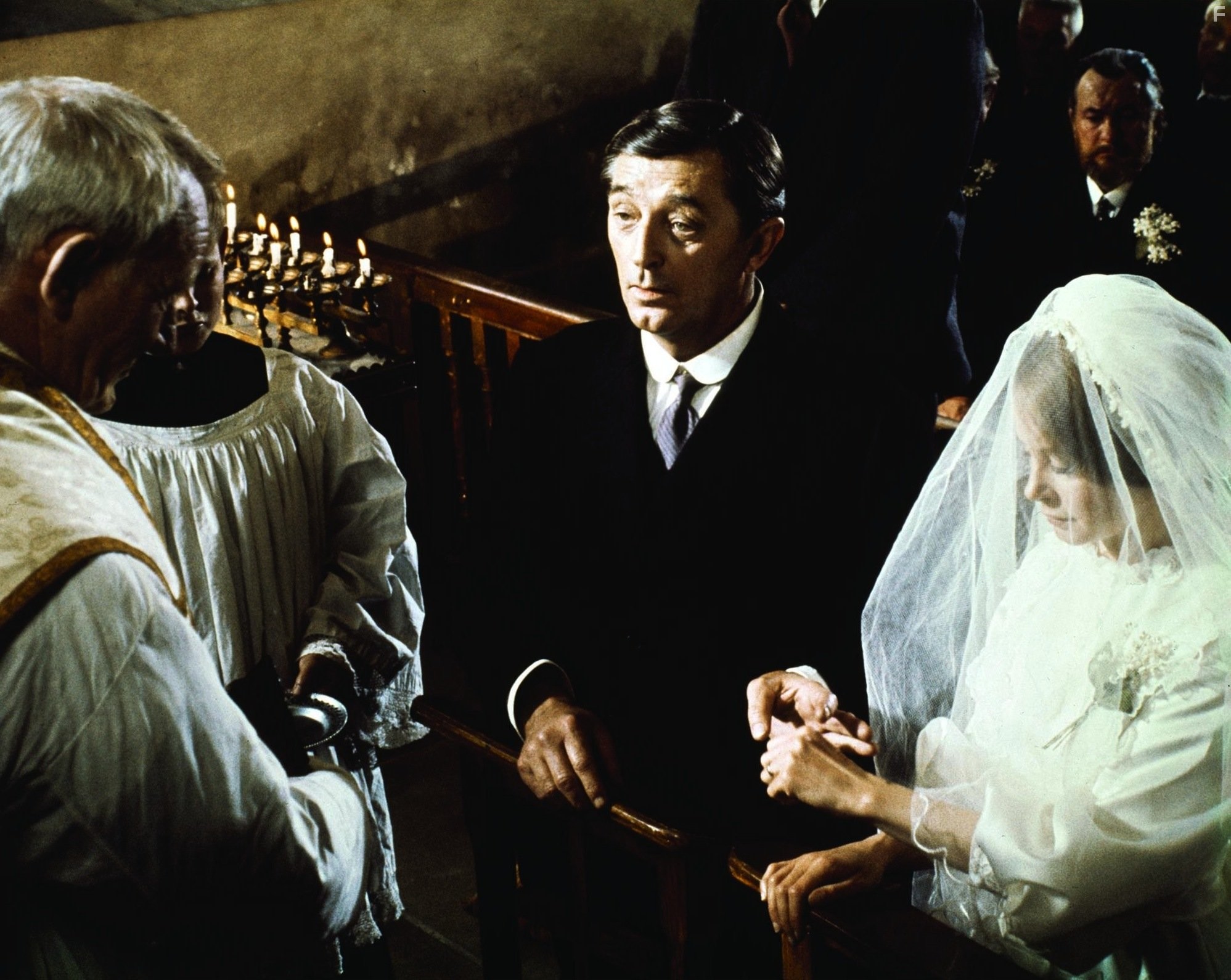 Robert Mitchum, Trevor Howard, Leo McKern, and Sarah Miles in Дочь Райана (1970)