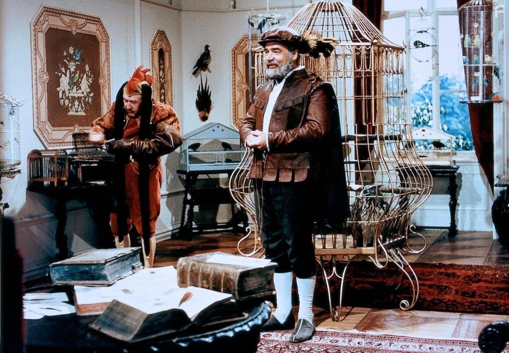 Frantisek Filipovsk? and Vladim?r Mens?k in Princ a Vecernice (1979)