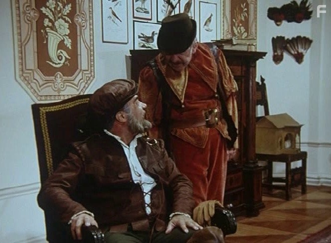 Frantisek Filipovsk? and Vladim?r Mens?k in Princ a Vecernice (1979)