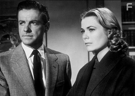 "Dial M For Murder," Robert Cummings and Grace Kelly. 1954 Warner Bros