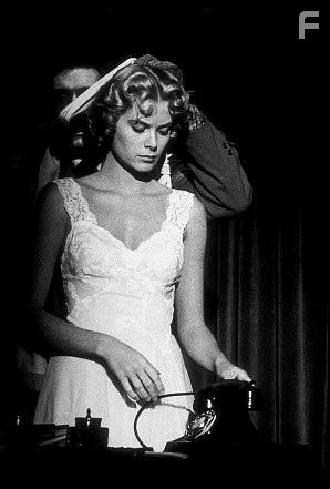 "Dial M For Murder," Grace Kelly and Anthony Dawson. 1954 Warner Bros.