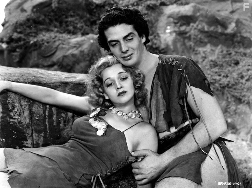 Victor Mature and Carole Landis in One Million B.C. (1940)