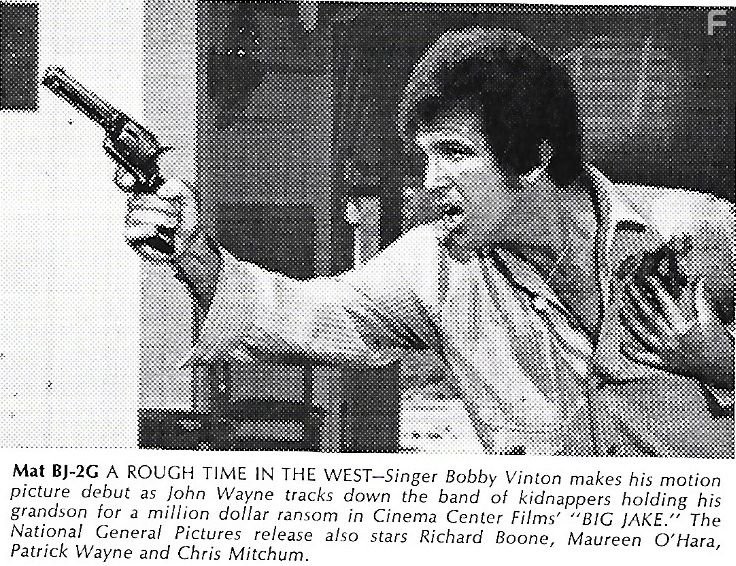 Bobby Vinton in Большой Джейк (1971)