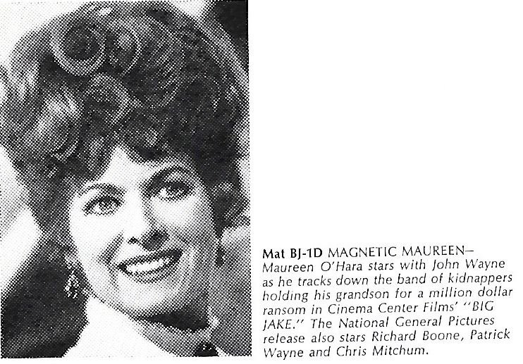 Maureen O'Hara in Большой Джейк (1971)