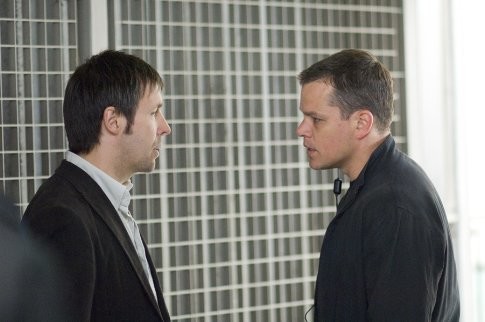 Matt Damon and Paddy Considine in Ультиматум Борна (2007)