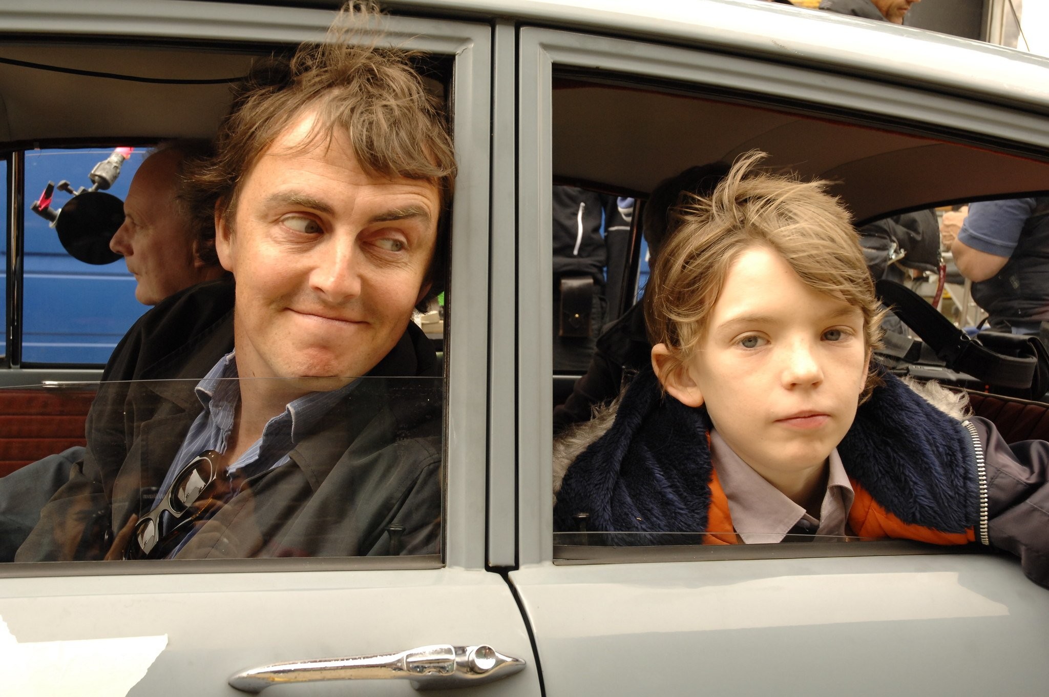 Garth Jennings and Bill Milner in Сын Рэмбо (2007)