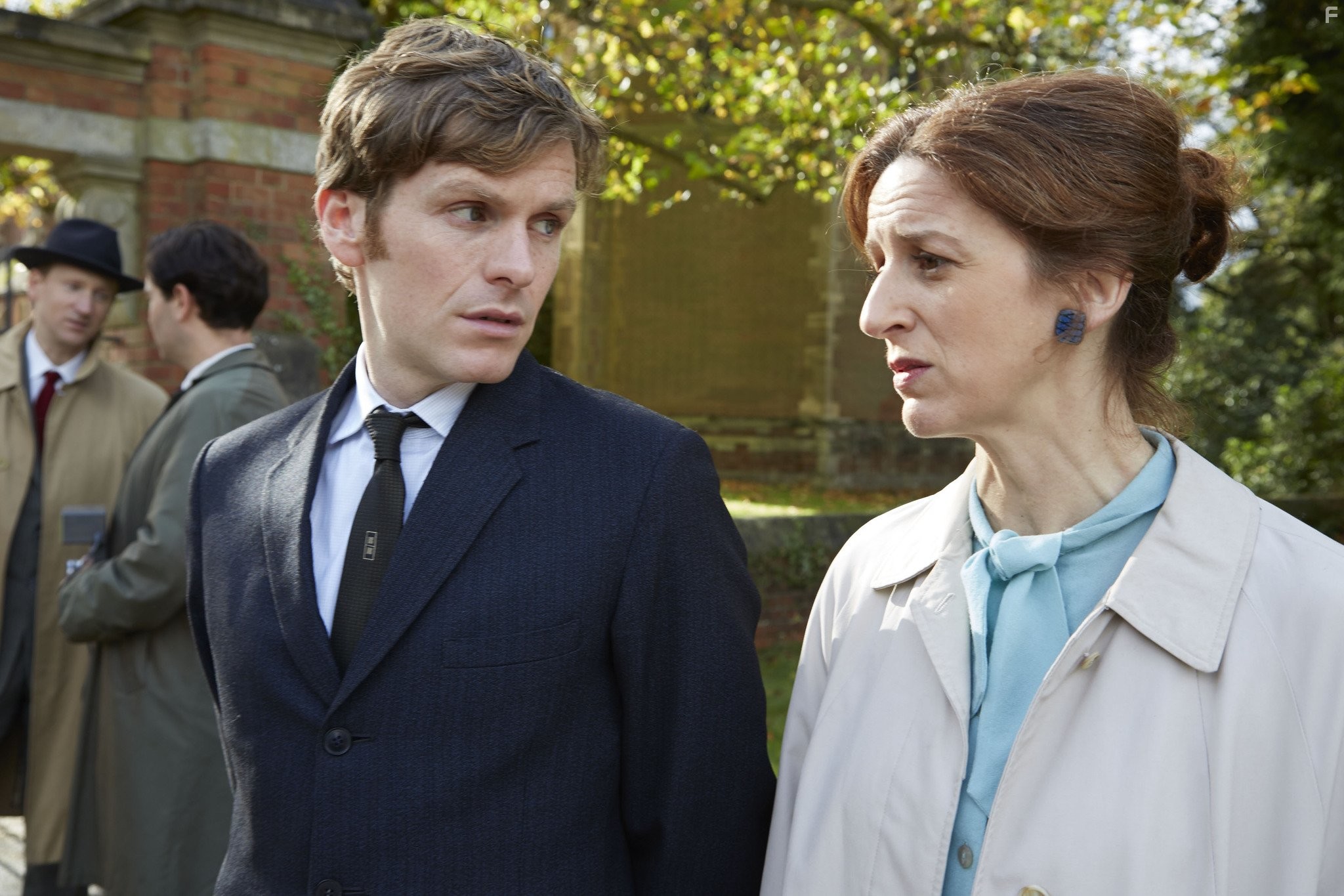 Abigail Thaw and Shaun Evans in Молодой Морс (2012)