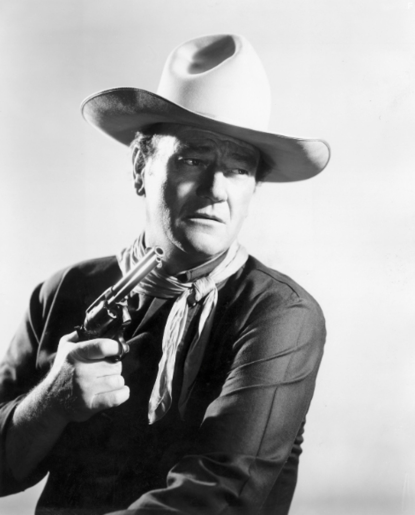 John Wayne in Человек, который застрелил Либерти Вэланса (1962)