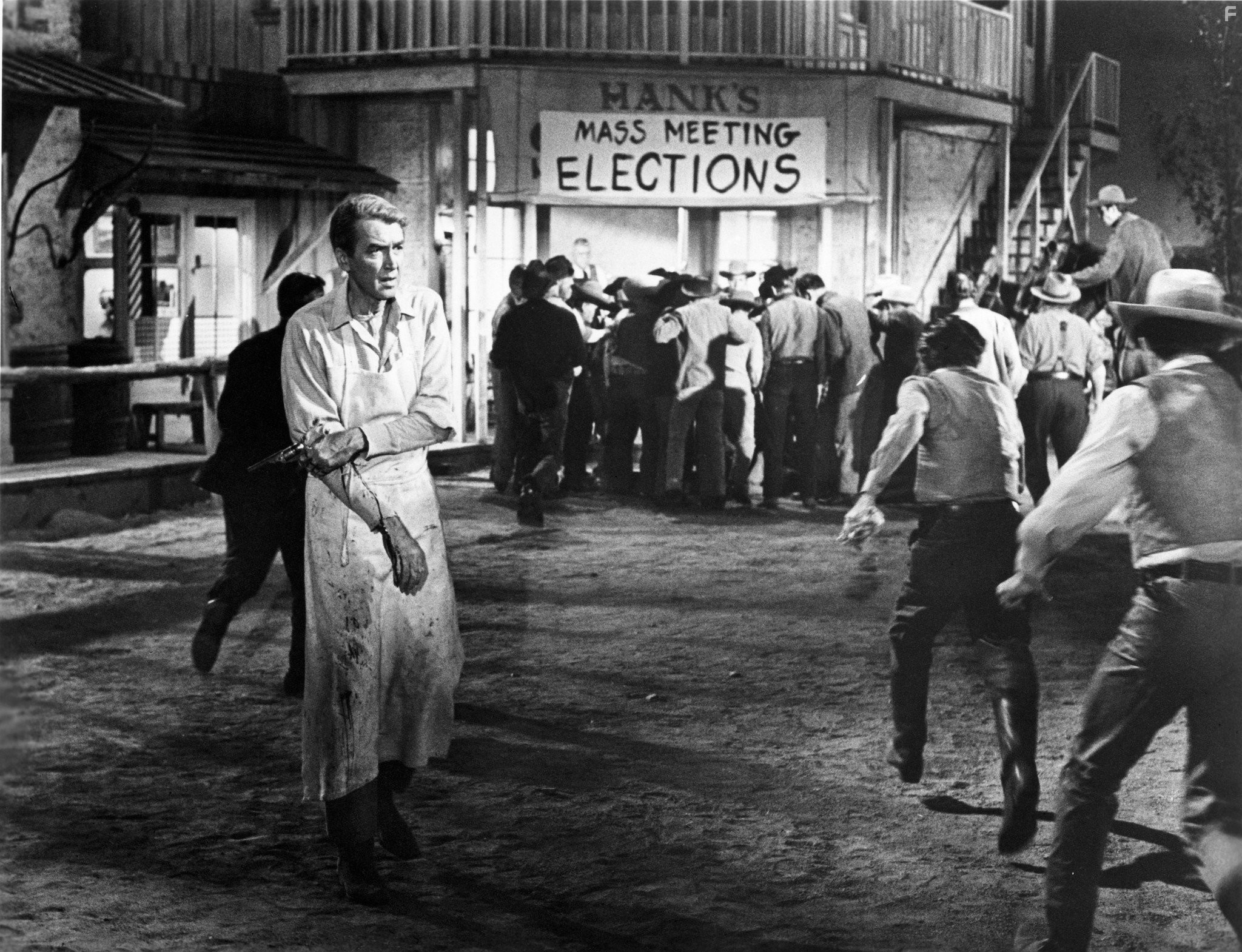 James Stewart in Человек, который застрелил Либерти Вэланса (1962)