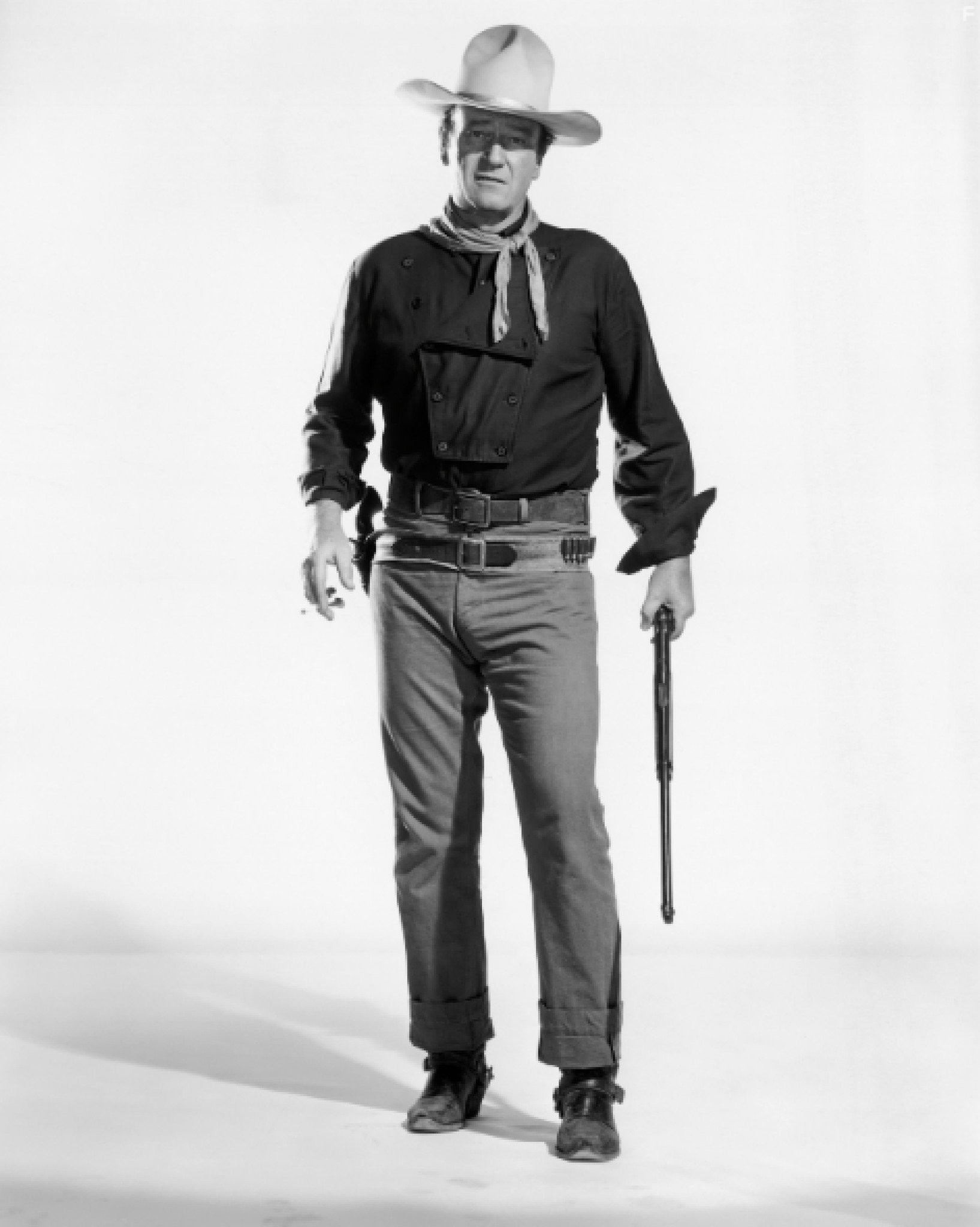 John Wayne in Человек, который застрелил Либерти Вэланса (1962)