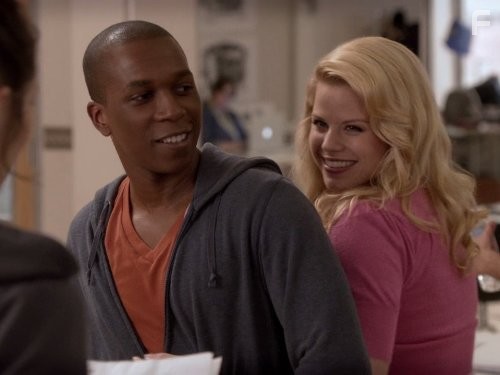 Leslie Odom Jr. and Megan Hilty in Жизнь как шоу (2012)