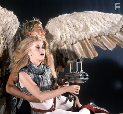 "Barbarella" Jane Fonda, John Phillip Law 1968 Paramount