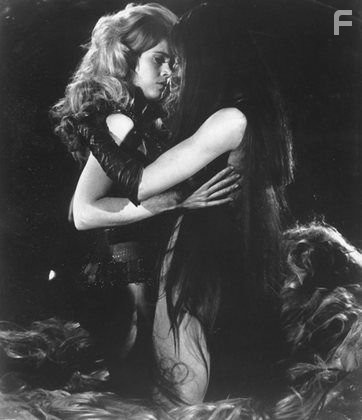 "Barbarella" Jane Fonda and Anita Pallenberg 1968 Paramount