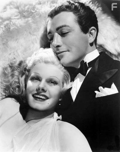 Jean Harlow and Robert Taylor in Personal Property (1937)