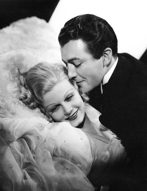 Jean Harlow and Robert Taylor in Personal Property (1937)