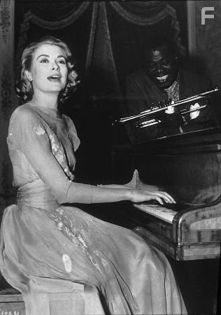 "High Society" Grace Kelly and Louis Armstrong 1956 MGM
