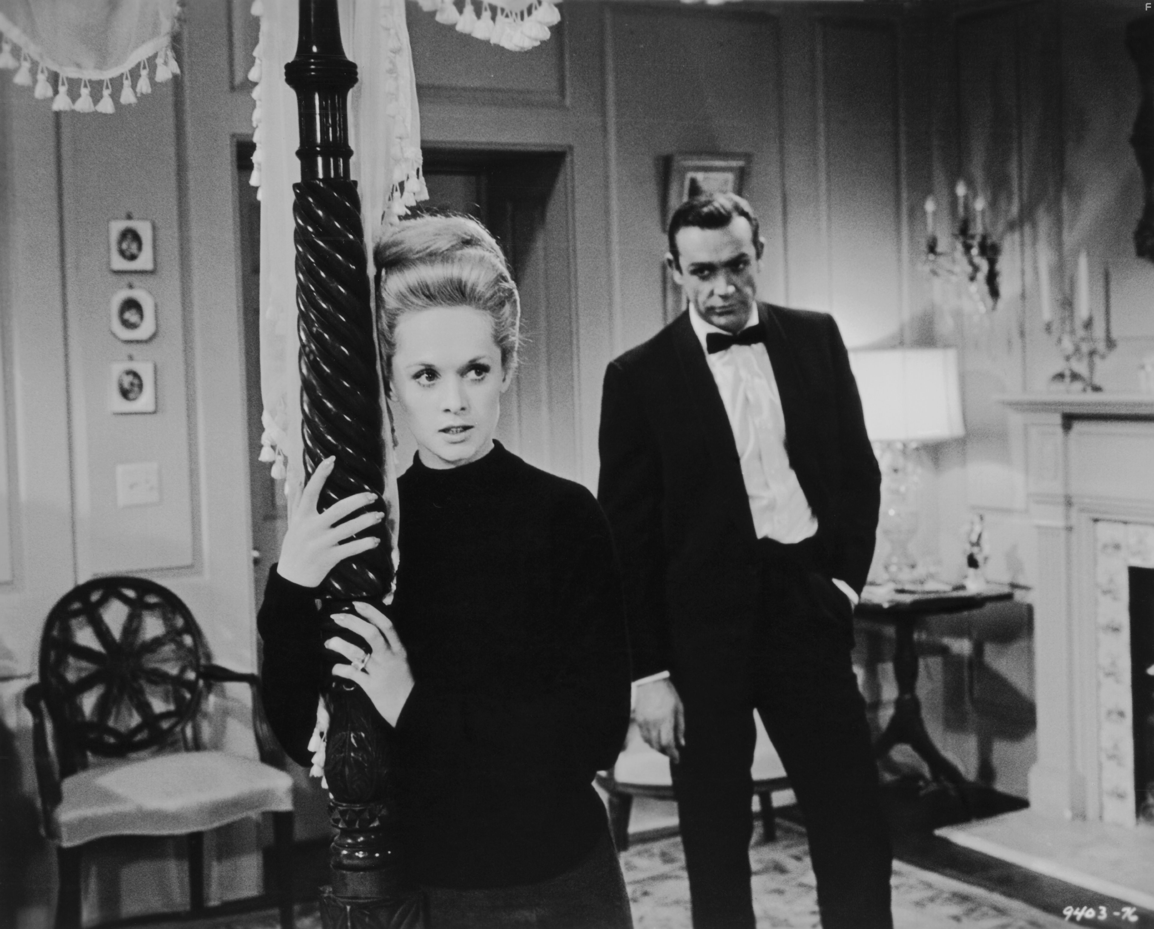 Sean Connery and Tippi Hedren in Марни (1964)
