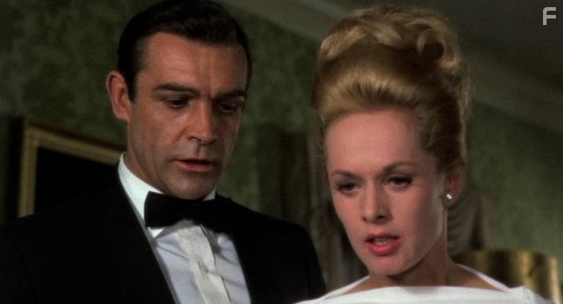 Sean Connery and Tippi Hedren in Марни (1964)