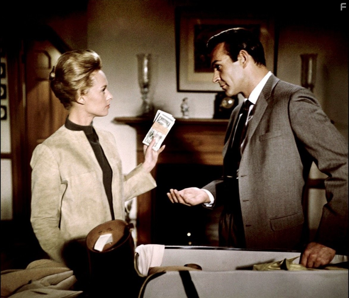 Sean Connery and Tippi Hedren in Марни (1964)