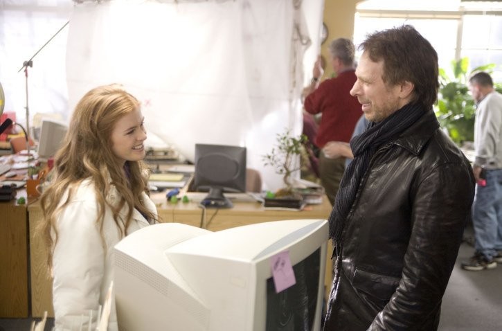Jerry Bruckheimer and Isla Fisher in Шопоголик (2009)