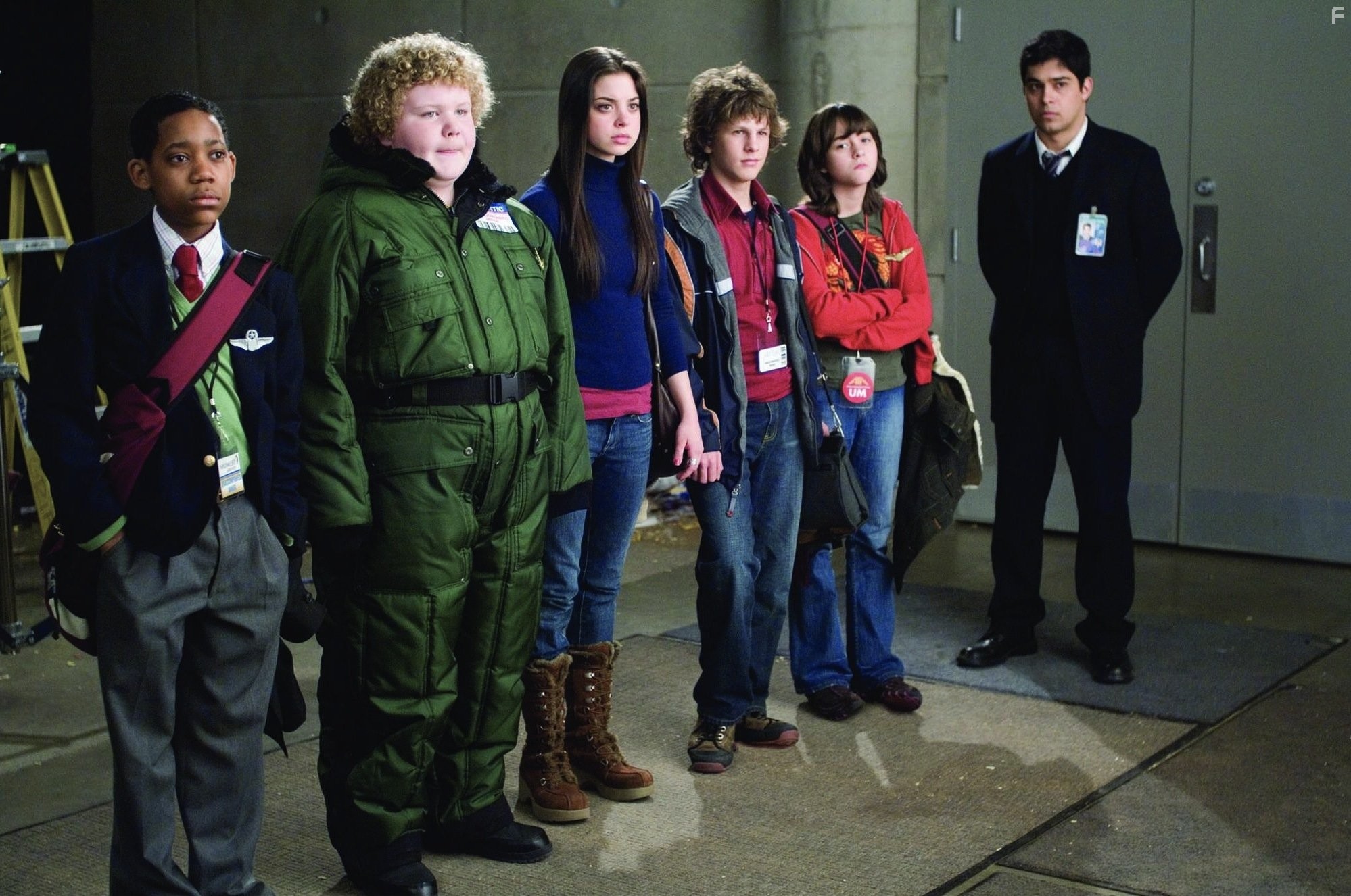 Wilmer Valderrama, Dyllan Christopher, Quinn Shephard, Brett Kelly, Gia Mantegna, and Tyler James Williams in Дети без присмотра (2006)