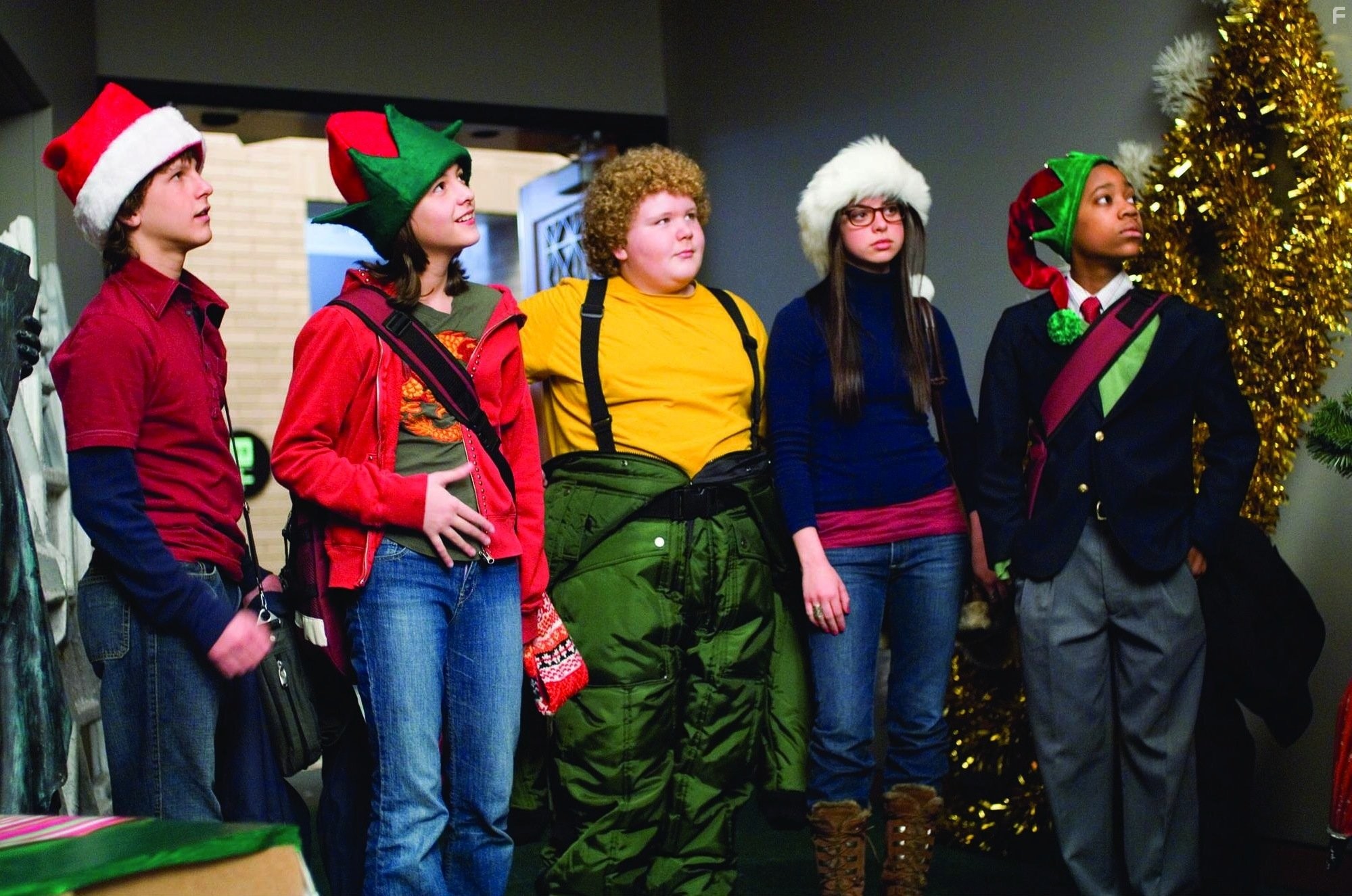 Dyllan Christopher, Quinn Shephard, Brett Kelly, Gia Mantegna, and Tyler James Williams in Дети без присмотра (2006)