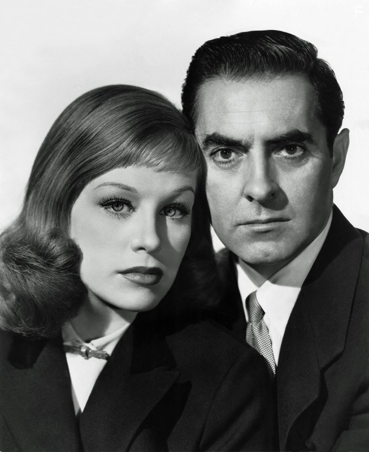 Tyrone Power and Hildegard Knef in Diplomatic Courier (1952)