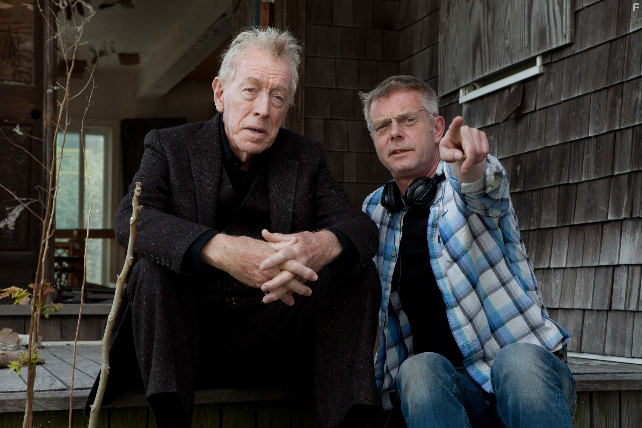 Max von Sydow and Stephen Daldry in Жутко громко и запредельно близко (2011)