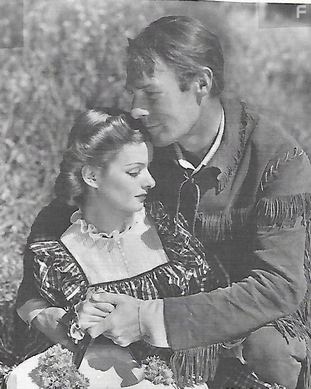 Randolph Scott and Joan Bennett in The Texans (1938)