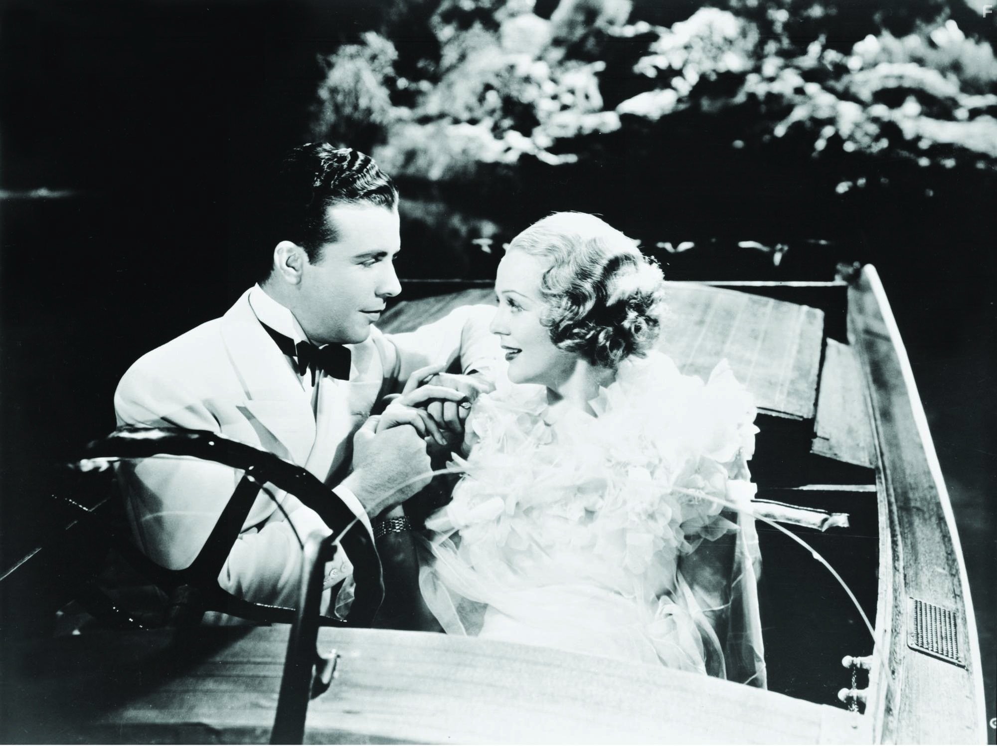 Gloria Stuart and Dick Powell in Золотоискатели 1935-го года (1935)