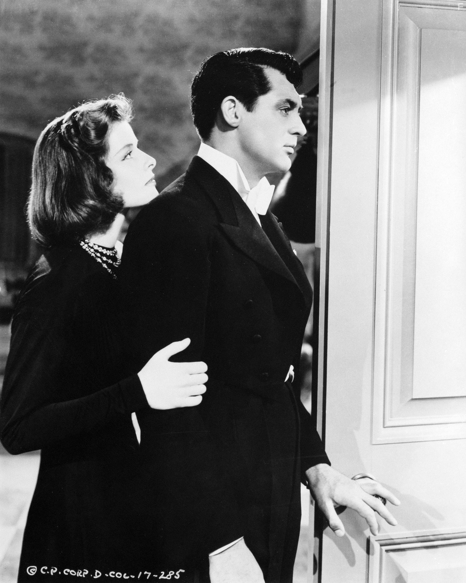Cary Grant and Katharine Hepburn in Праздник (1938)