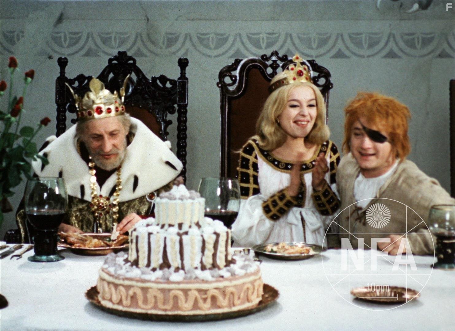 Gustav Opocensk?, Ivan Pal?ch, and Magda V?s?ryov? in Princ Bajaja (1971)