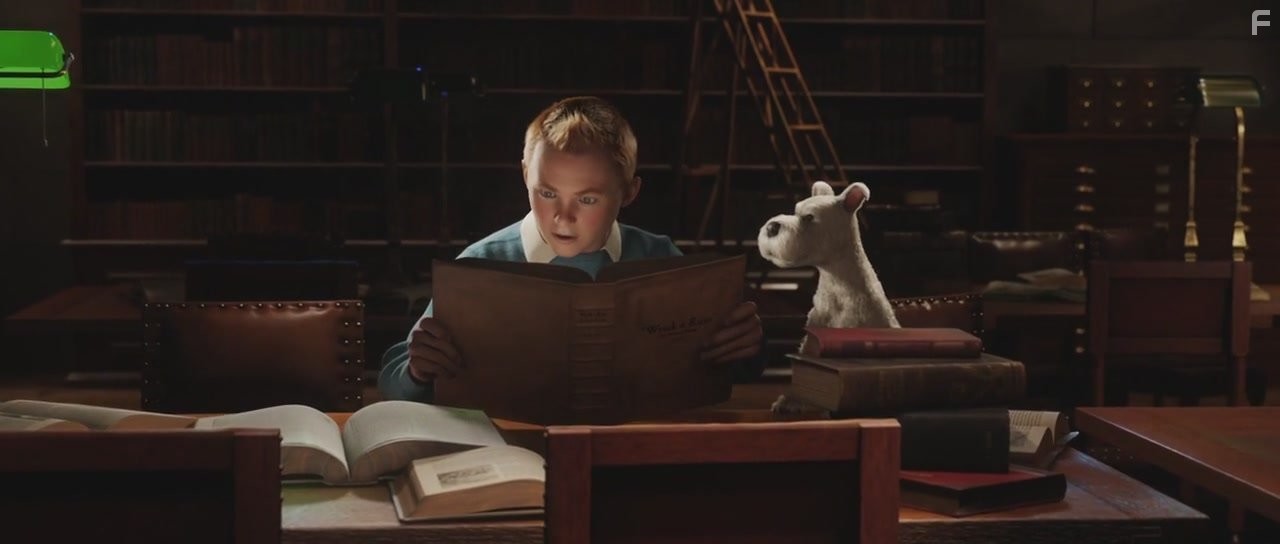 Jamie Bell in Приключения Тинтина: Тайна Единорога (2011)